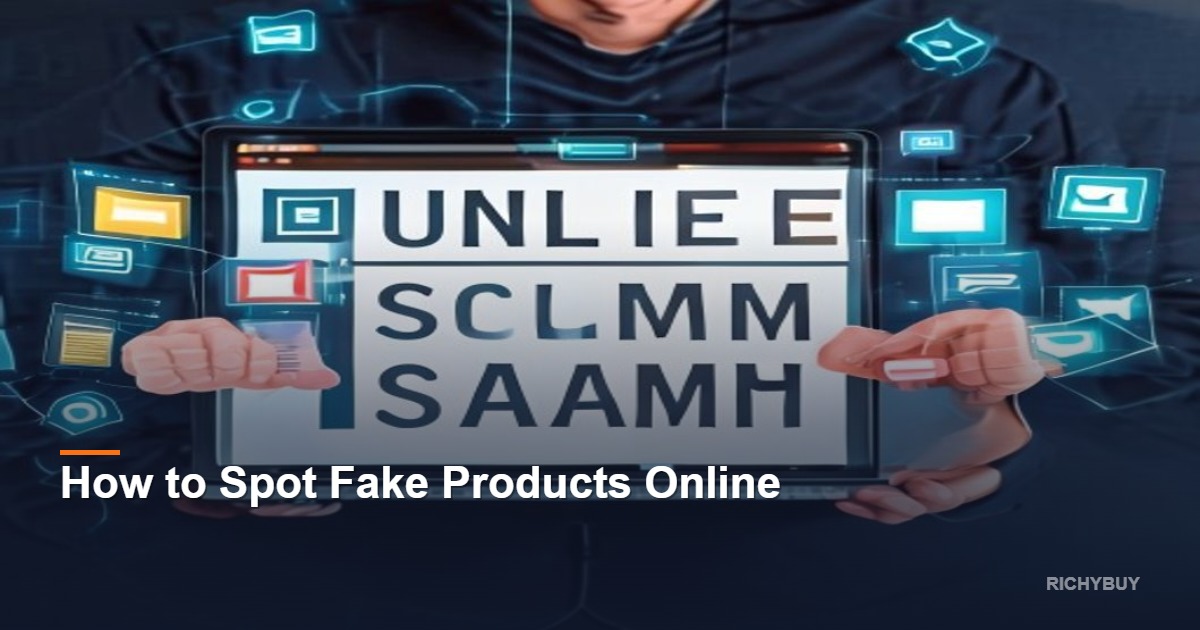 How to Spot Fake Products Online